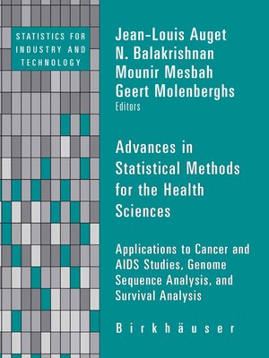 cover image of Advances in Statistical Methods for the Health Sciences